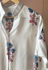 Mughal White Muslin (Shirt only)