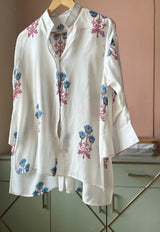 Mughal White Muslin (Shirt only)