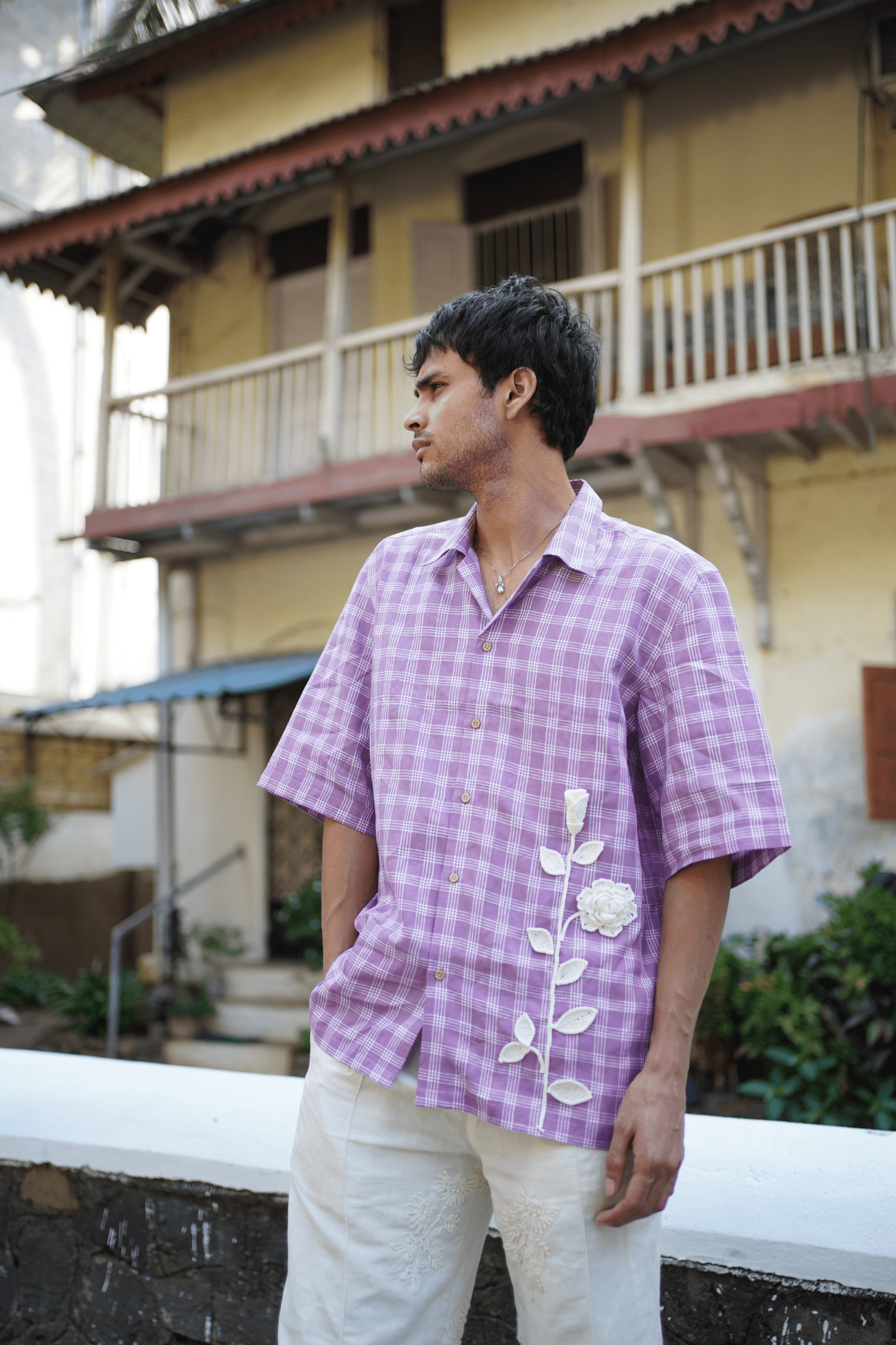 Safed Gulab Shirt