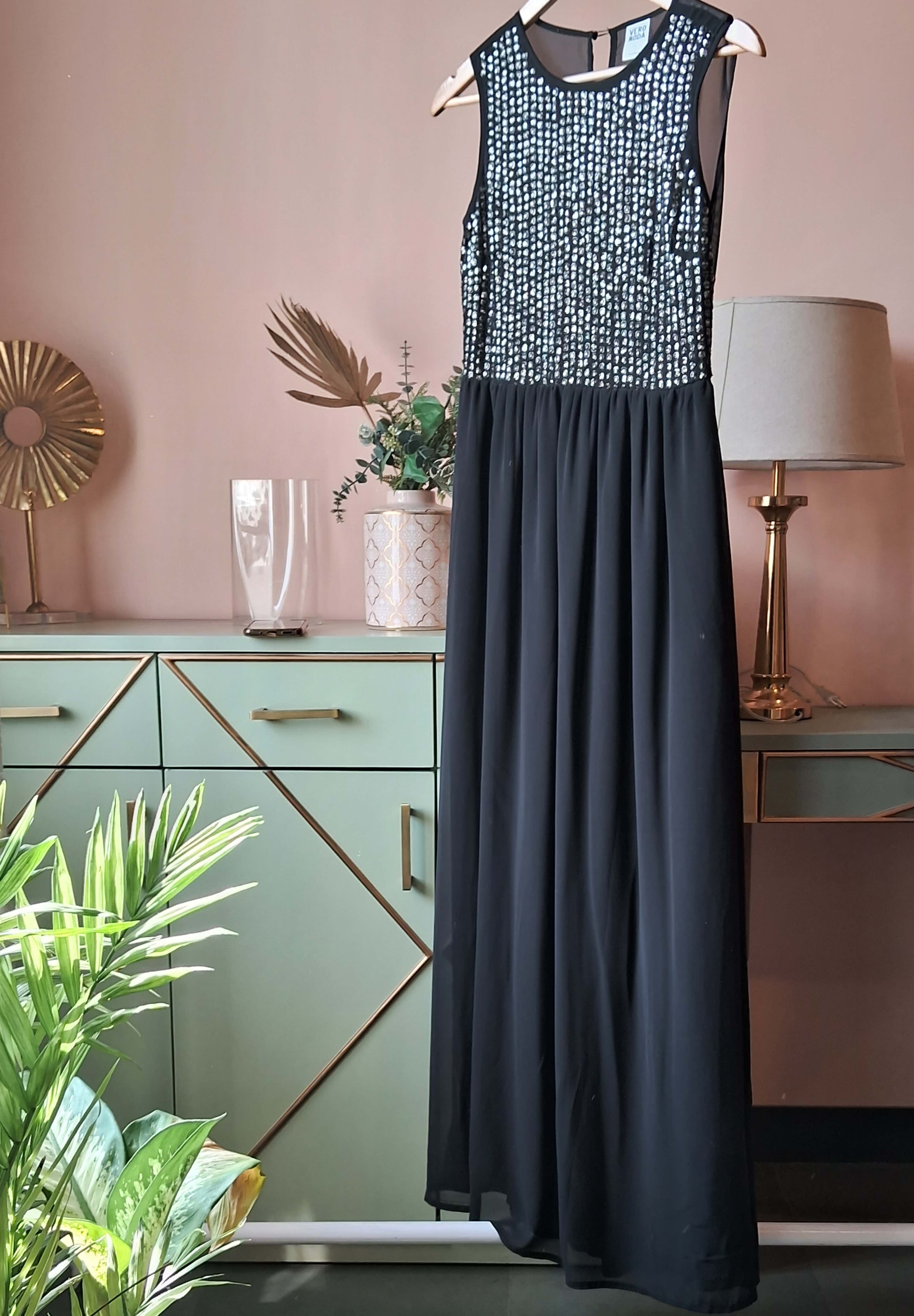 Black Evening Maxi (PL-98)