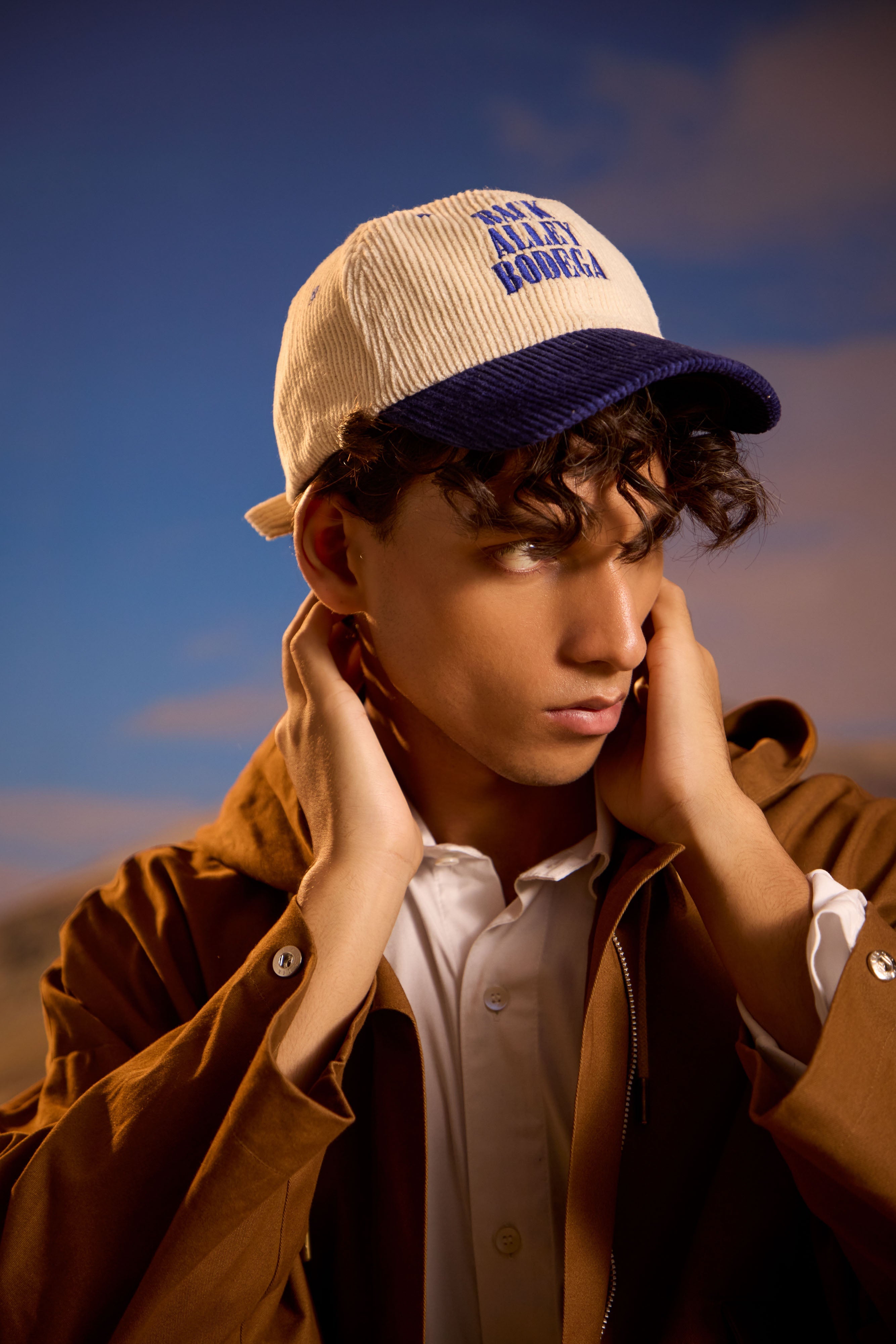 Classic Corduroy Cap - Deep Blue