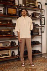 Boxy Kurta - Cream