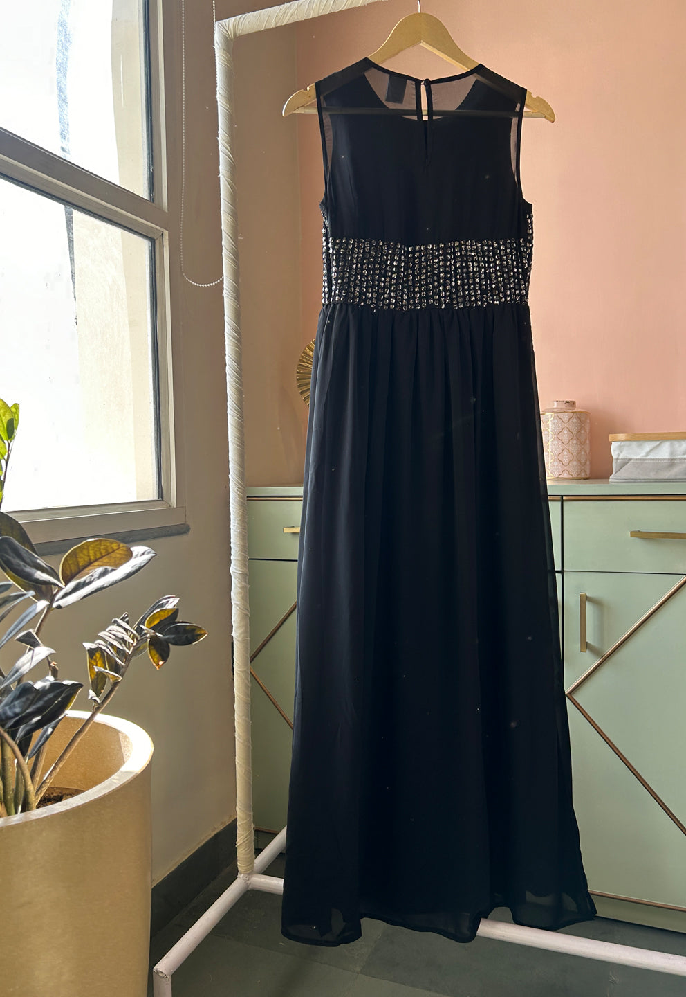 Black Evening Maxi (PL-98)