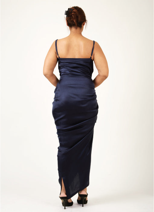 Midnight Navy Blue Dress