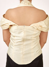 Nightfall Cream Corset Top