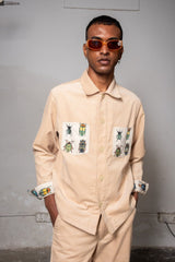 Corduroy desert sand shirt