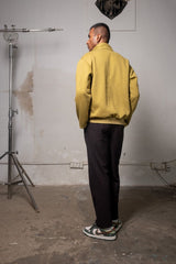 Mustard Fleece Pullover