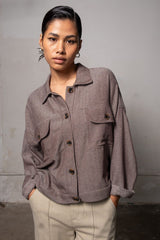 Relaxed Fit Double Pocket Shirt