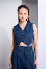 ELENA DENIM CO-ORD SET