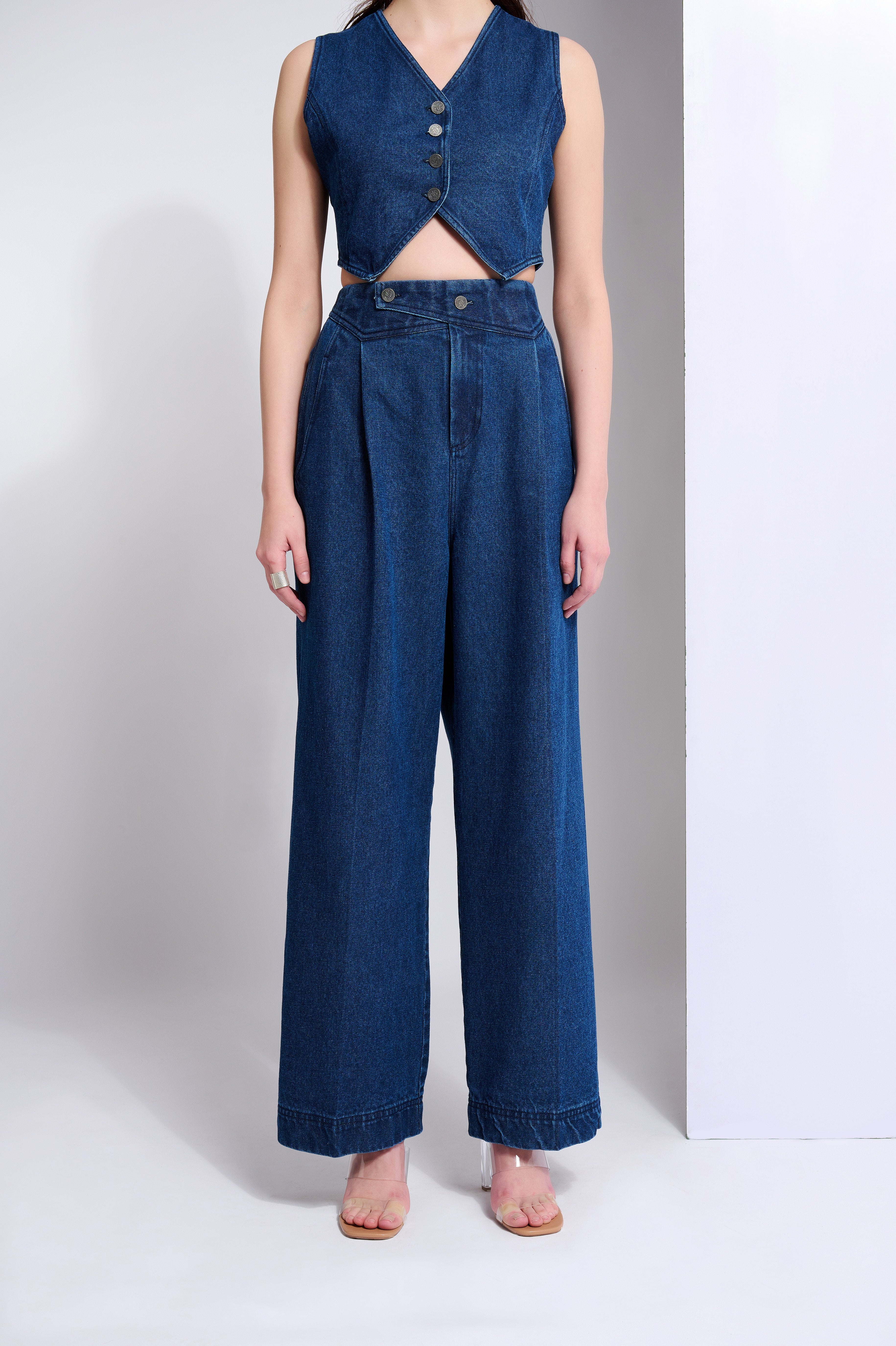 ELENA DENIM TROUSER