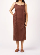 Golden Hour Brown Dress