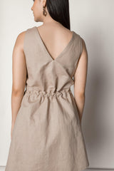 Drawstring Waist Sundress