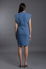 JUNE DENIM DRESS