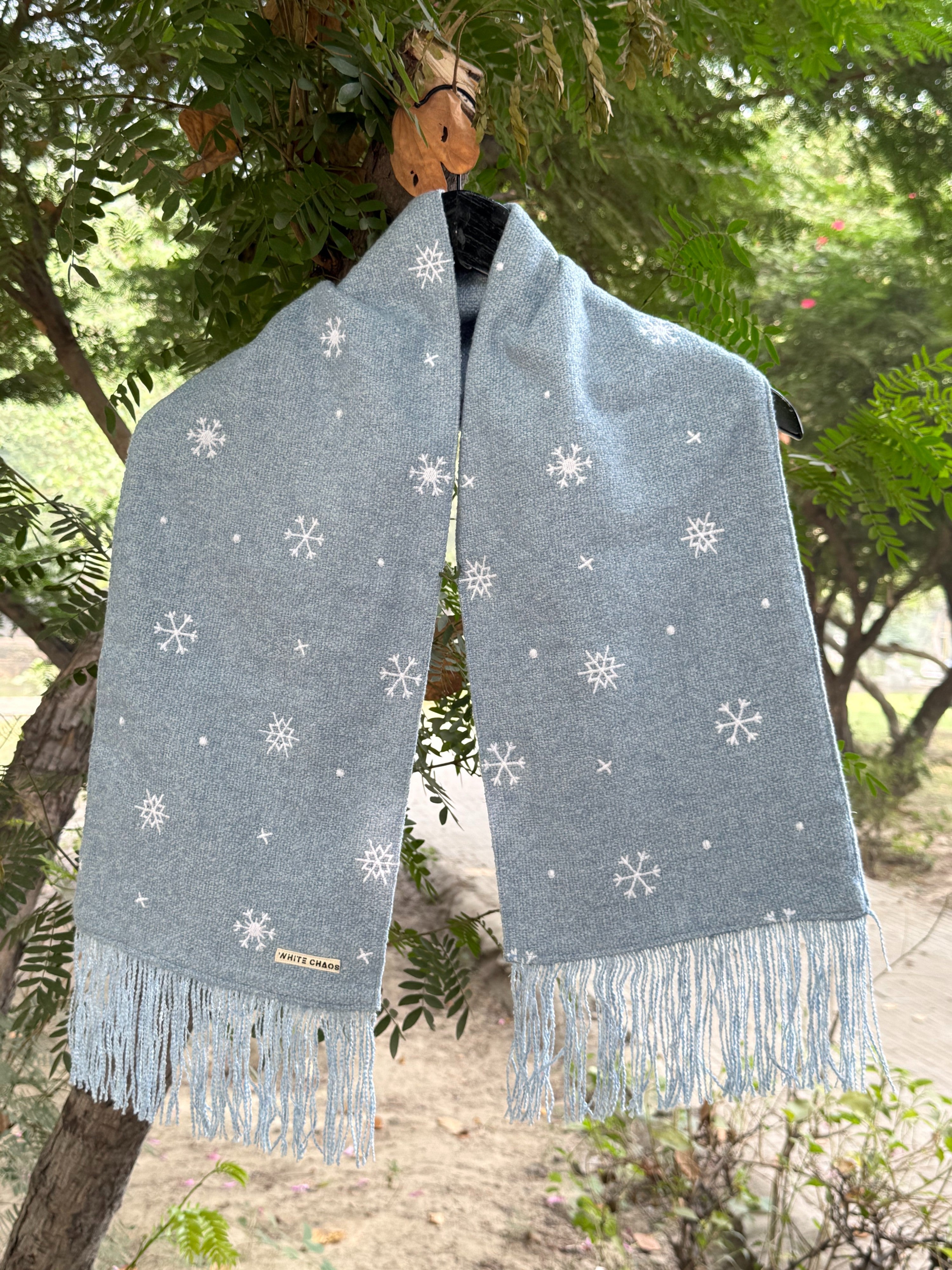 Snowflake coat (and muffler)